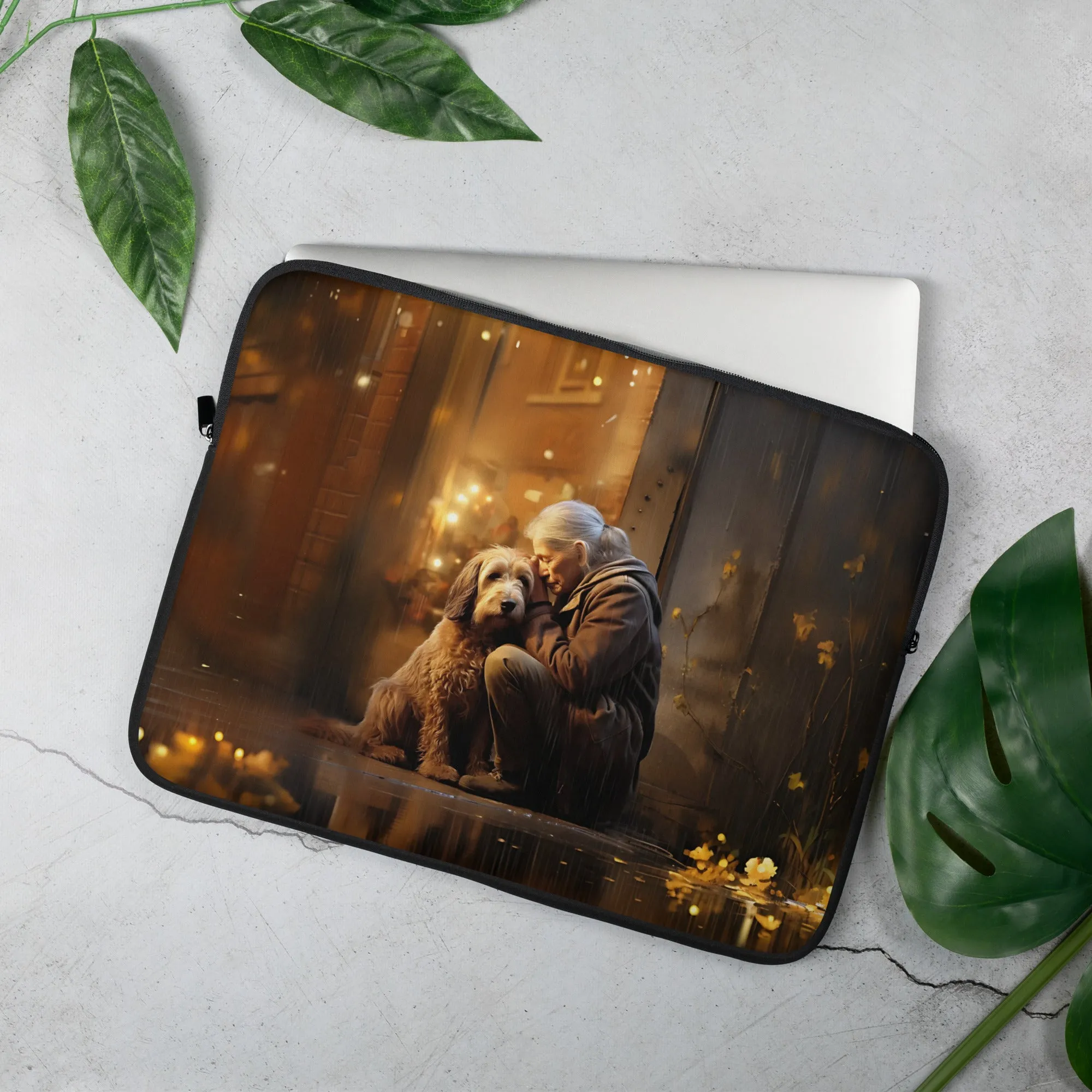 Autumn Embrace Laptop Sleeve