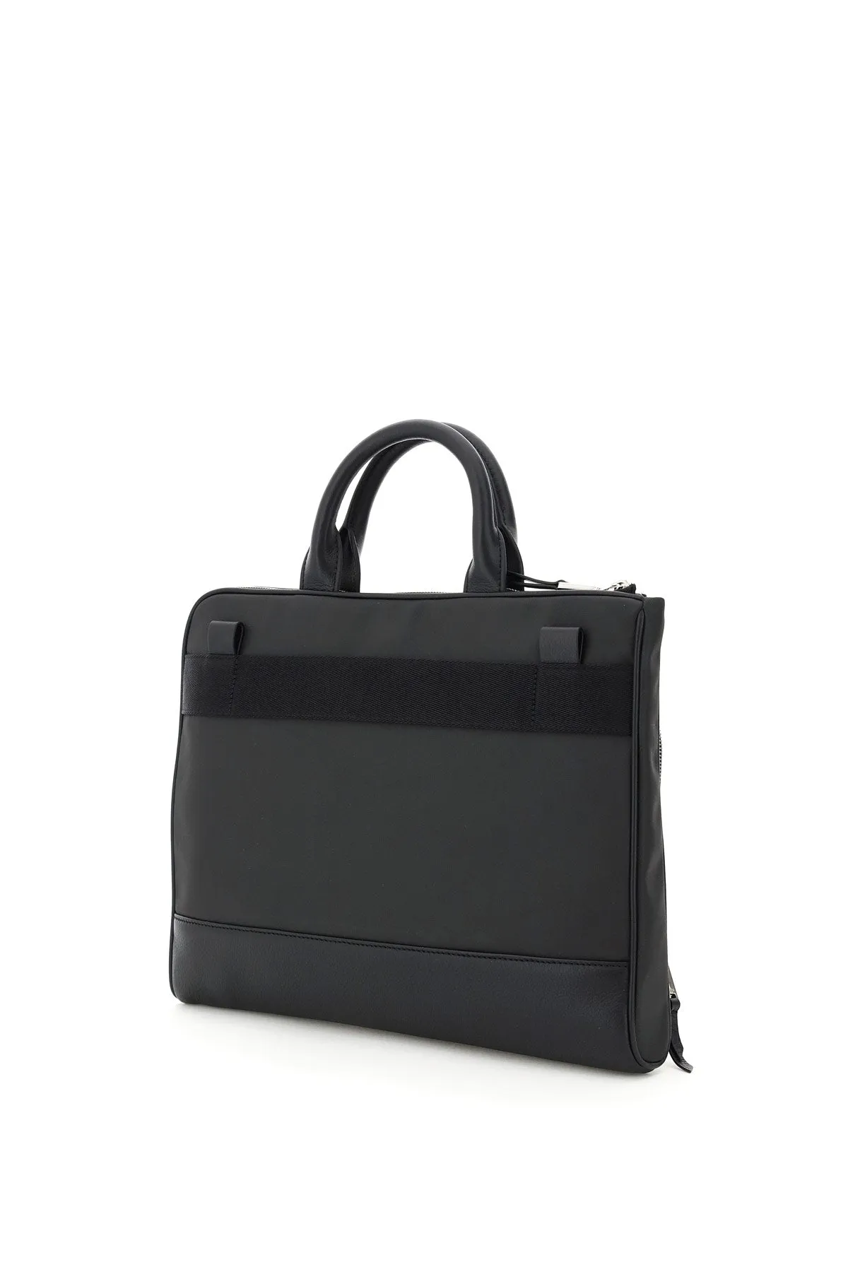 Bally Logo Plaque Laptop Bag