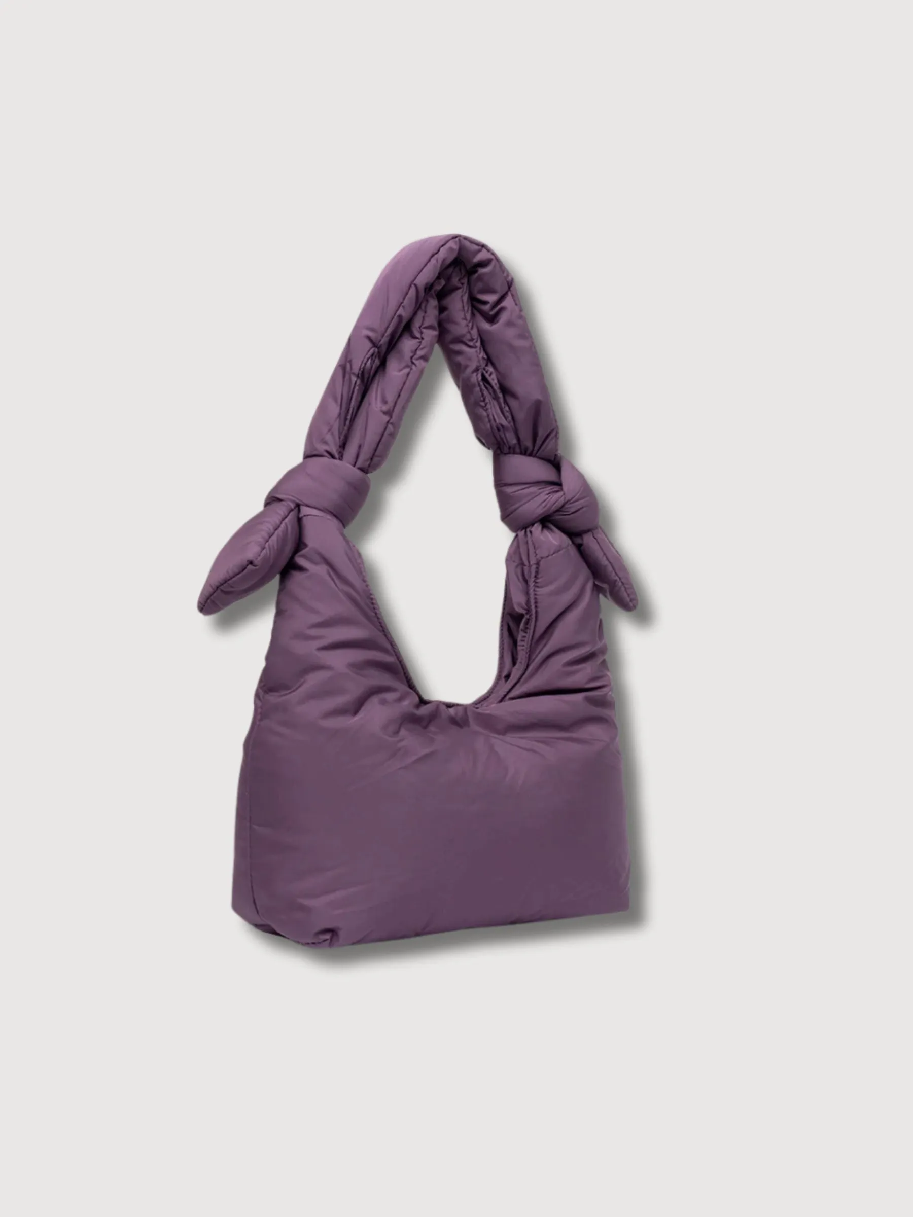 Biwa Puffy Mini Plum Tech Bag | Lefrik