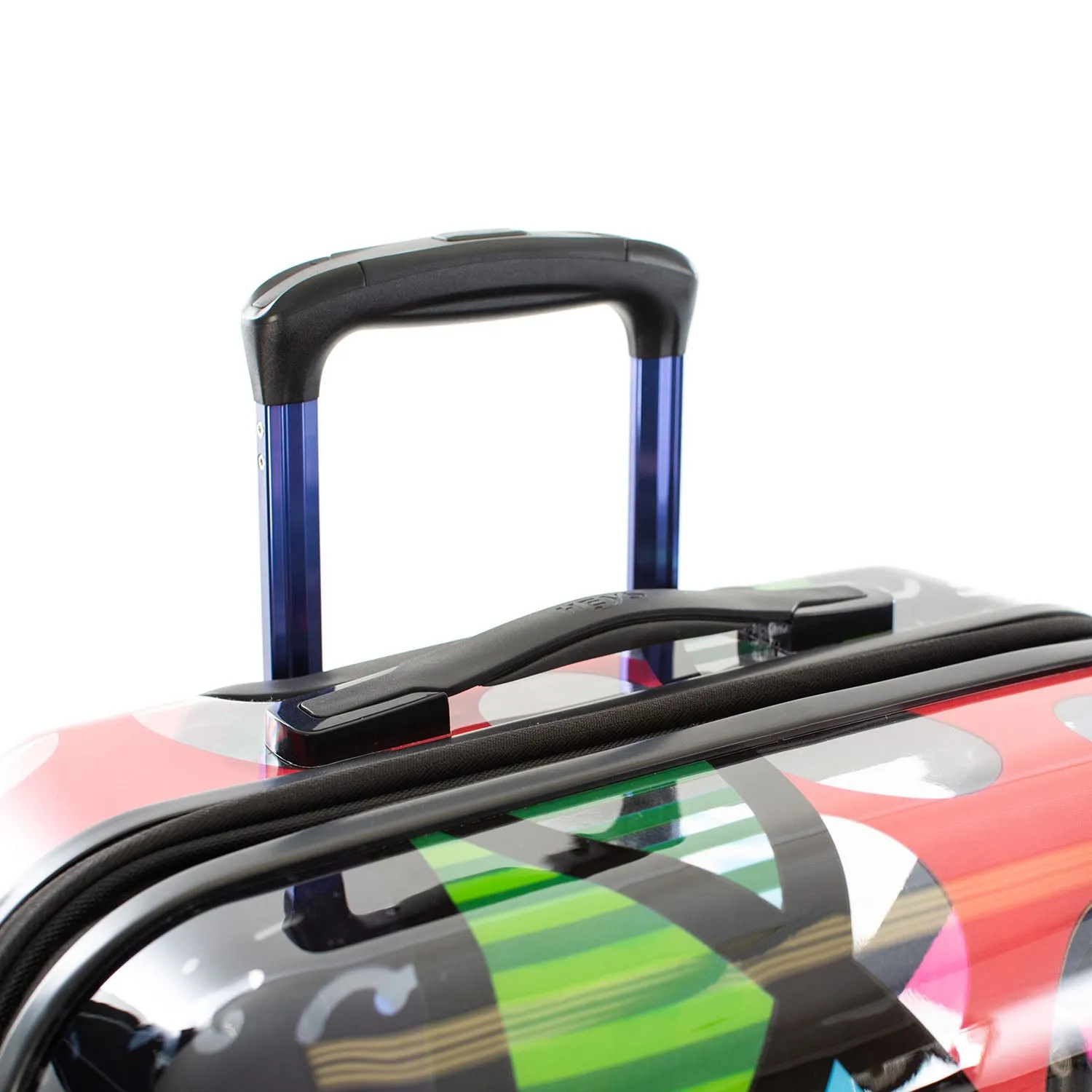 Britto Transparent 26" Luggage - Butterfly