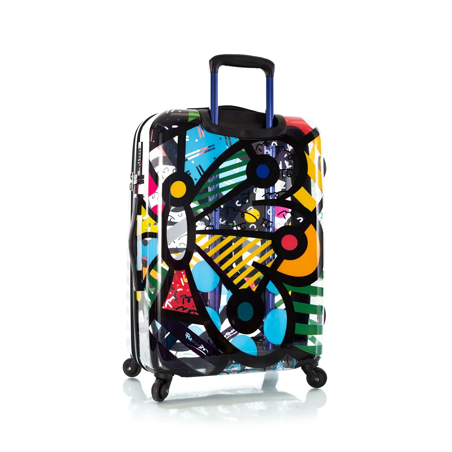 Britto Transparent 26" Luggage - Butterfly