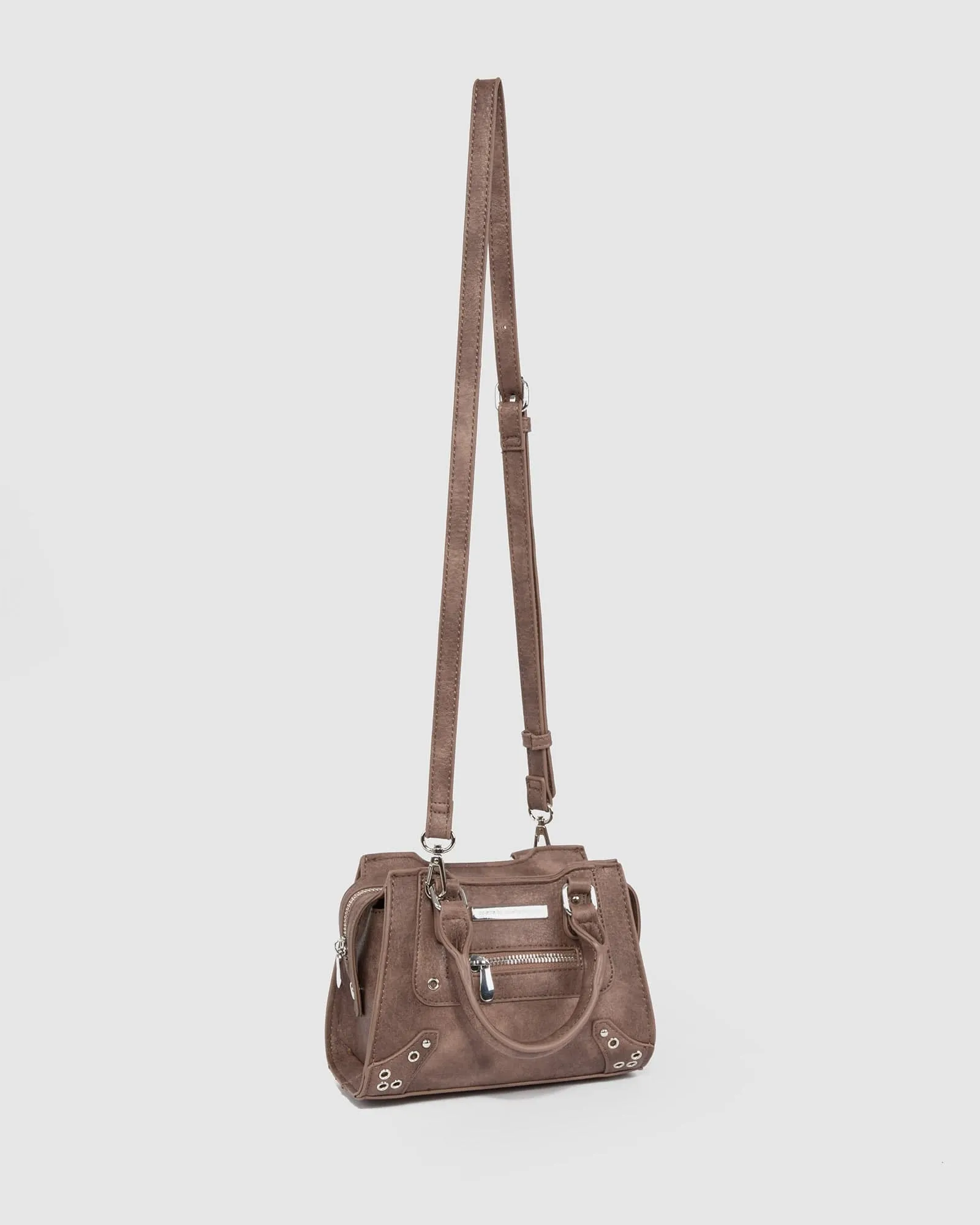 Brown Jahzara Mini Tote Bag
