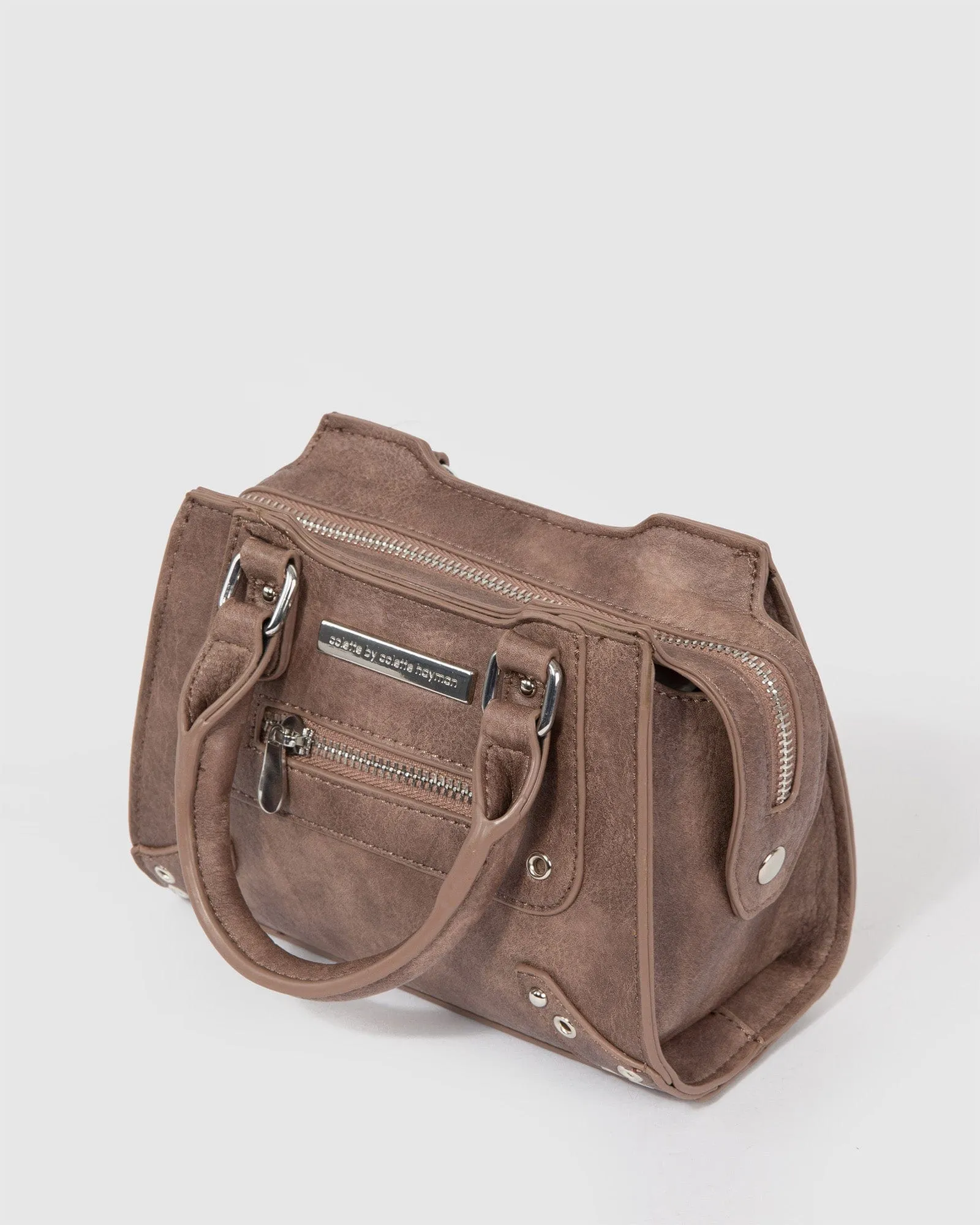 Brown Jahzara Mini Tote Bag