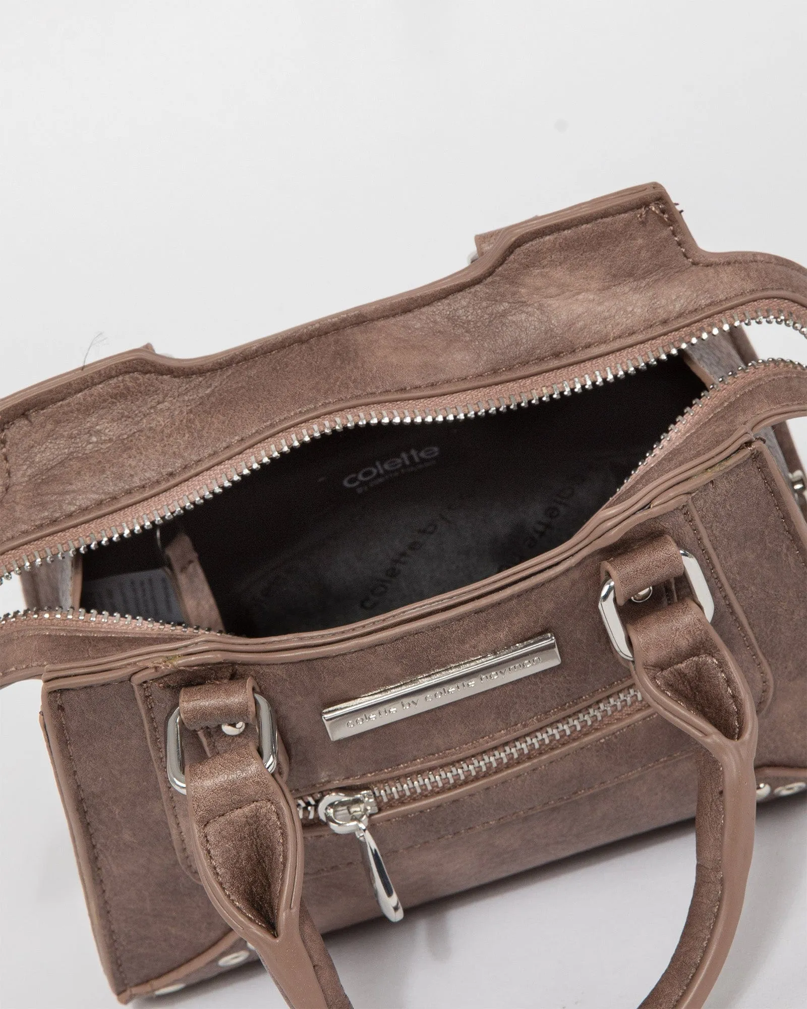 Brown Jahzara Mini Tote Bag