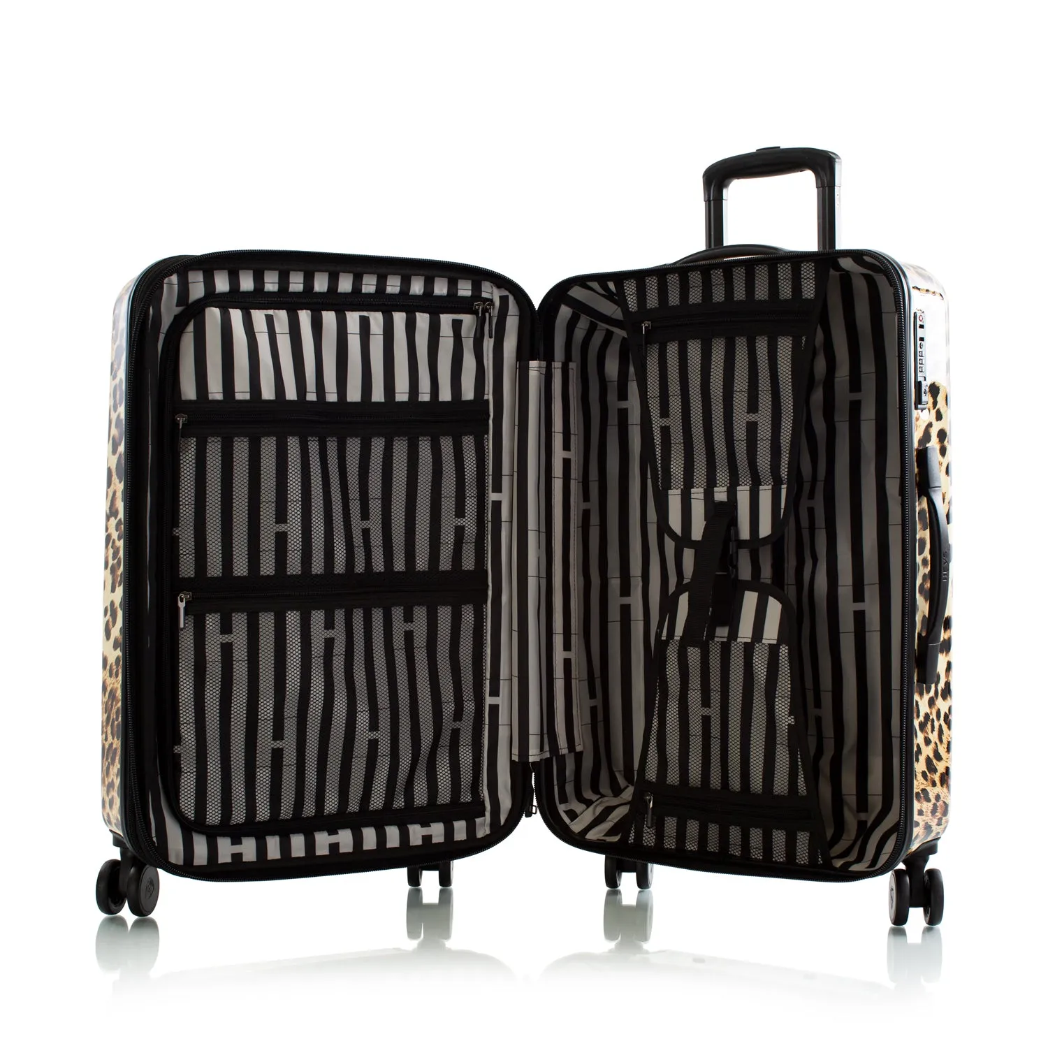 Brown Leopard 26" Fashion Spinner® Luggage