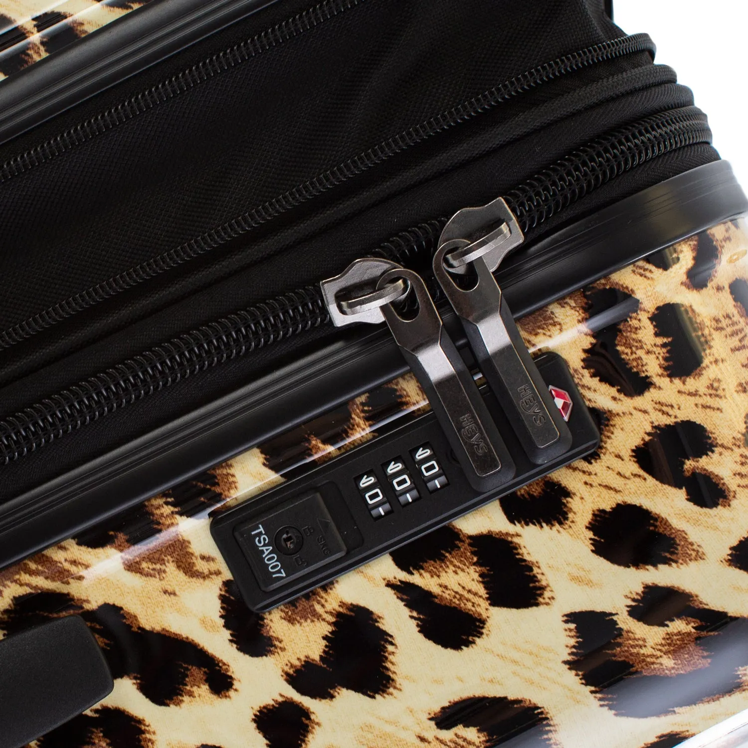 Brown Leopard 26" Fashion Spinner® Luggage