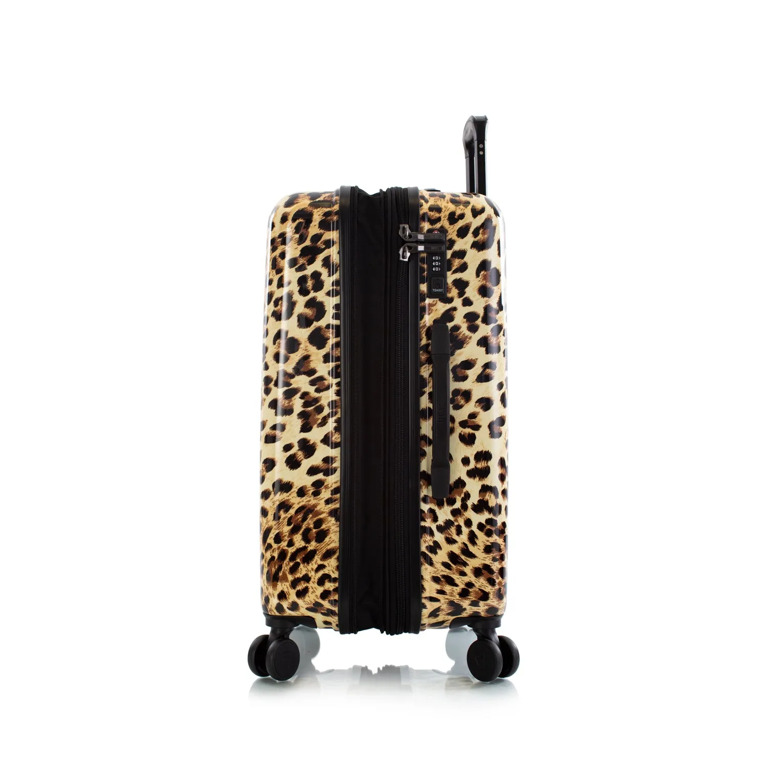 Brown Leopard 26" Fashion Spinner® Luggage