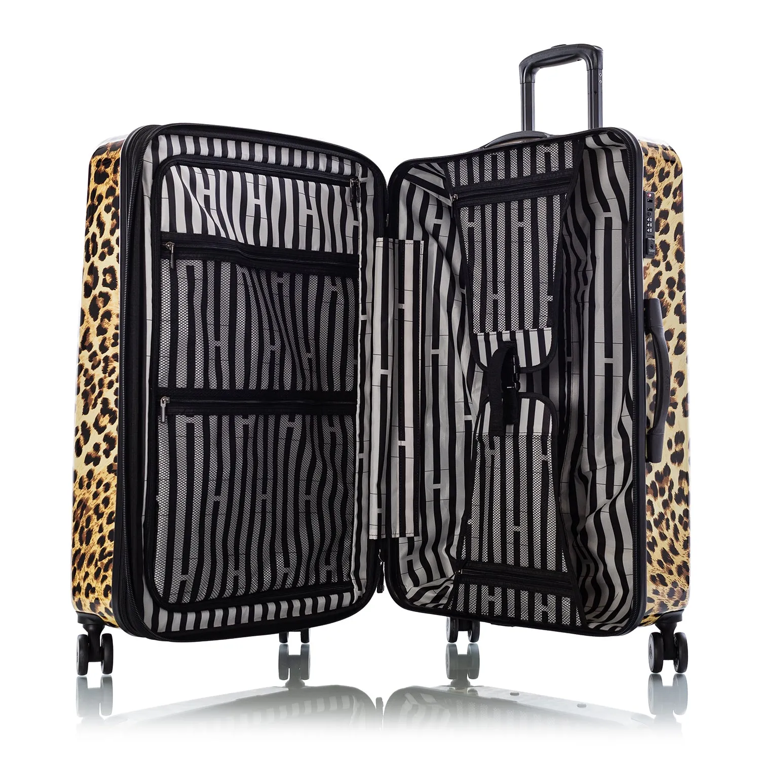 Brown Leopard 30" Fashion Spinner® Luggage