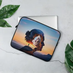 Echoes of Strength Laptop Sleeve