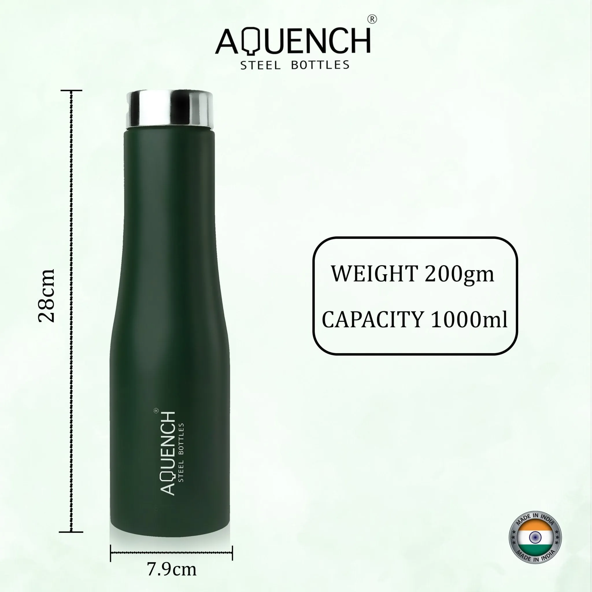 Flow Green Water Bottle
