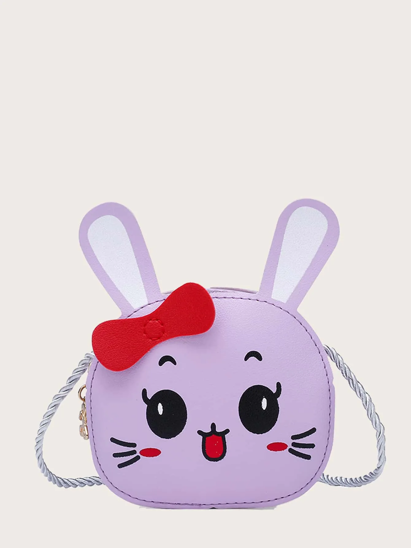 Girls Rabbit Shaped Crossbody Bag