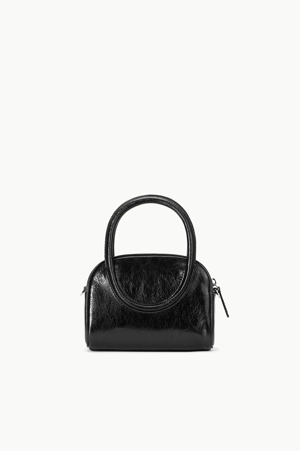 MAUDE MINI BOWLER BAG | BLACK