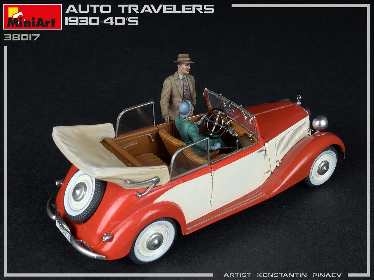 MiniArt Military 1/35 Auto Travelers 1930-40s (4) Kit