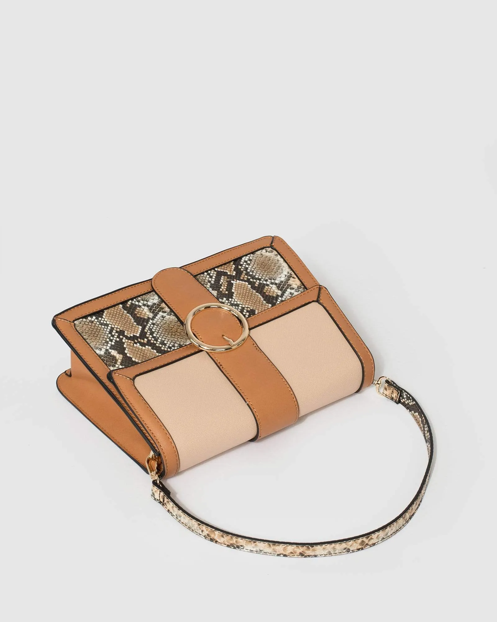 Multi Colour Arizona Buckle Crossbody Bag