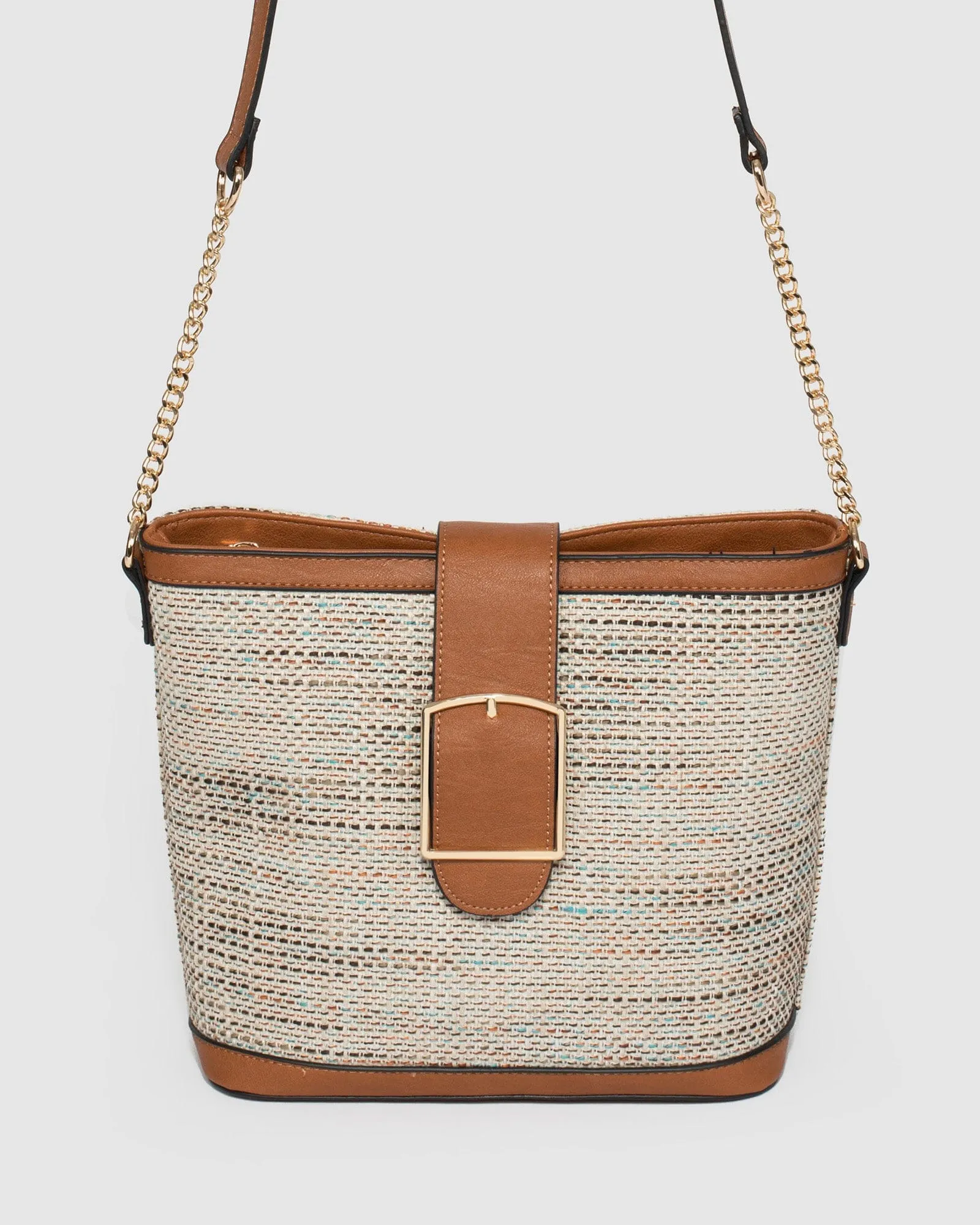 Multi Colour Camilla Medium Crossbody Bag