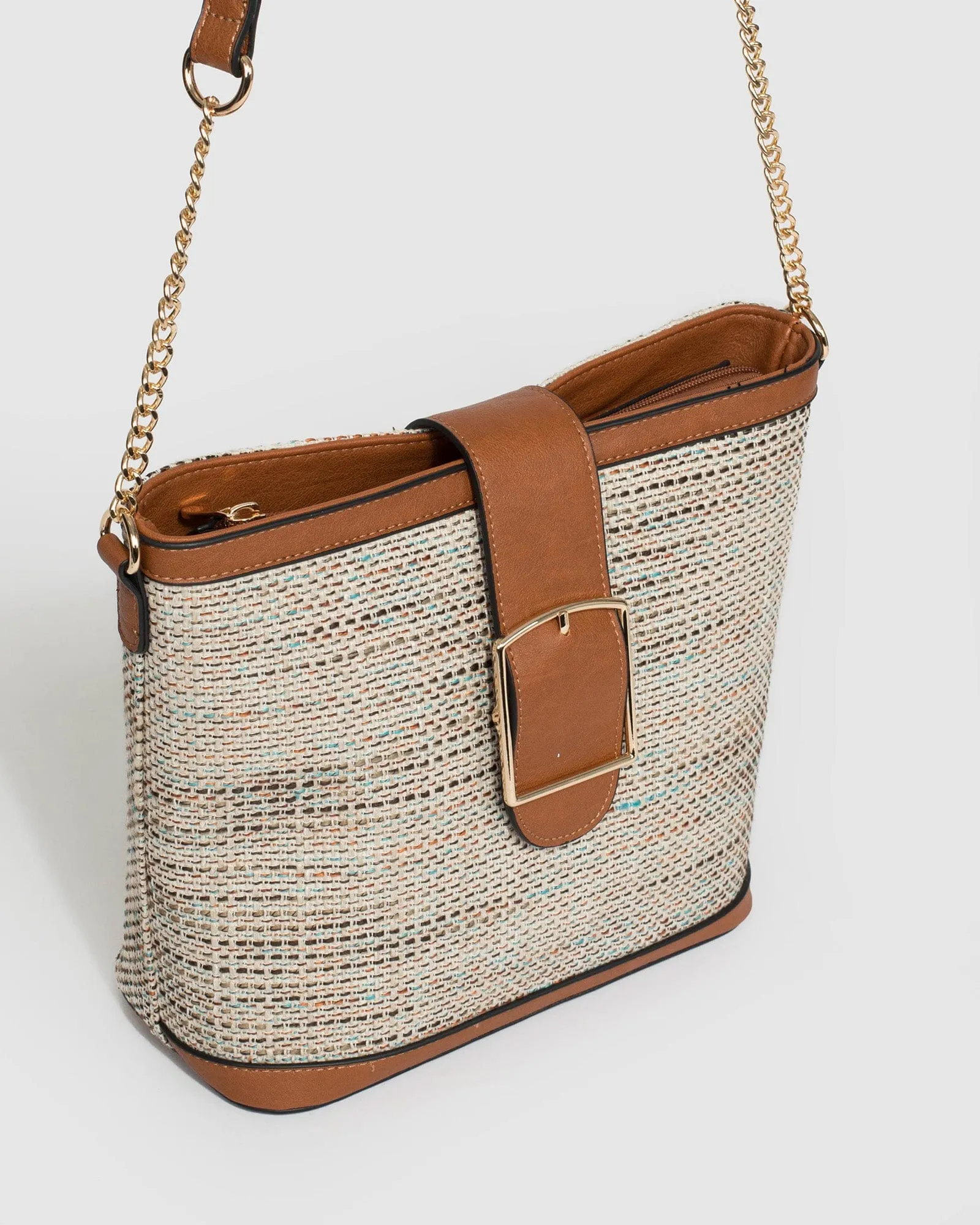 Multi Colour Camilla Medium Crossbody Bag