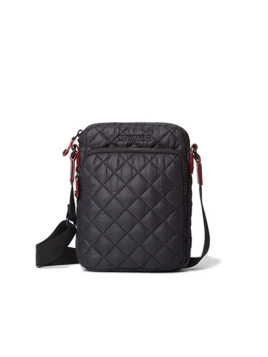 MZ Wallace Metro Crossbody in Black Oxford