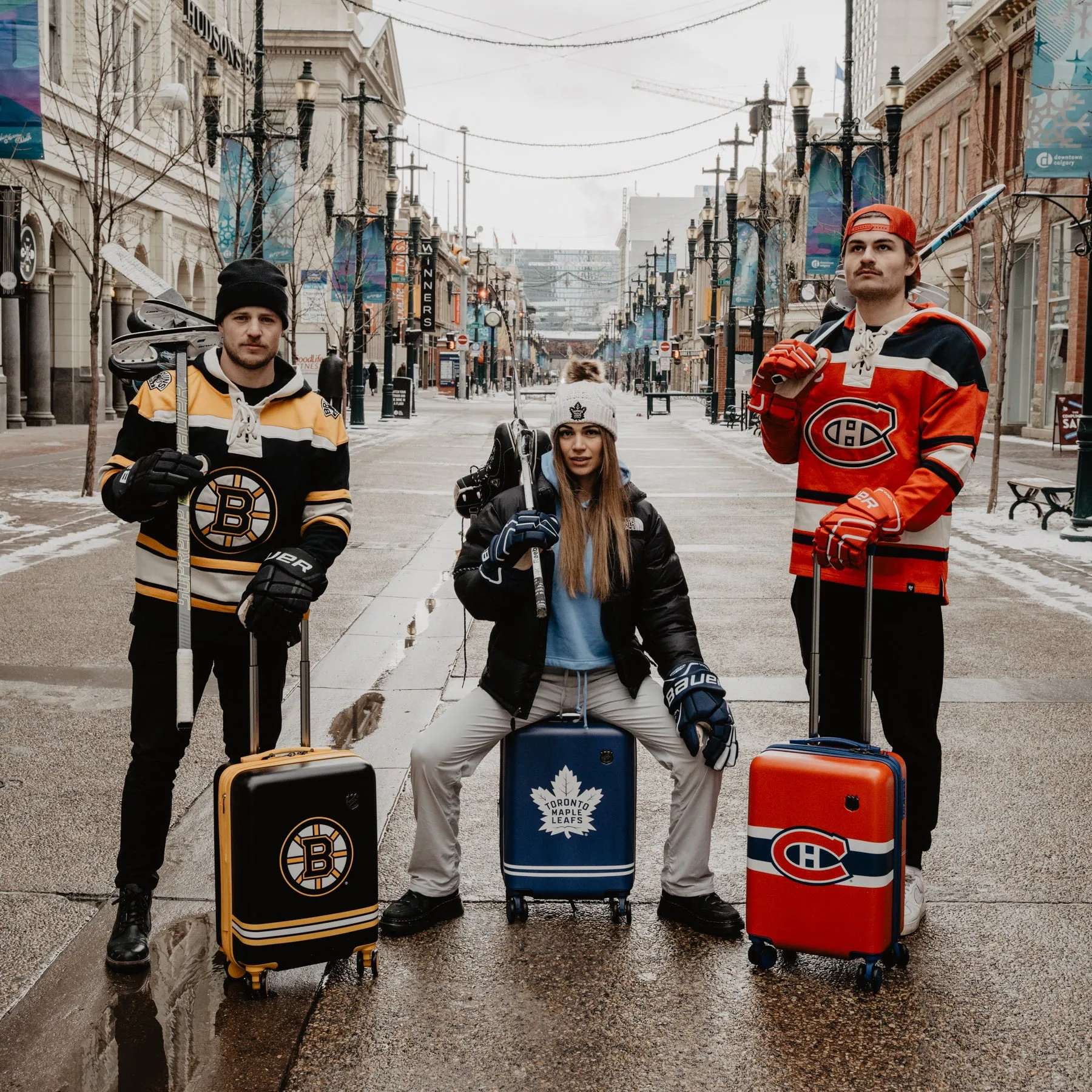 NHL 21" Luggage - Boston Bruins