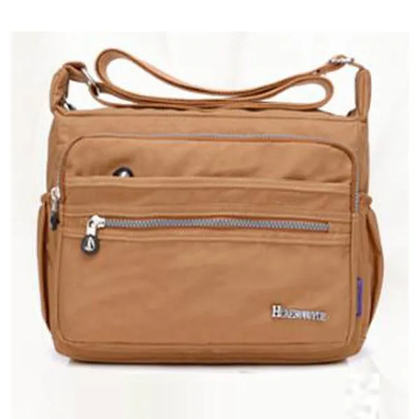 Nylon Waterproof Light Weight Crossbody Bag Shoulder Bag For Women
