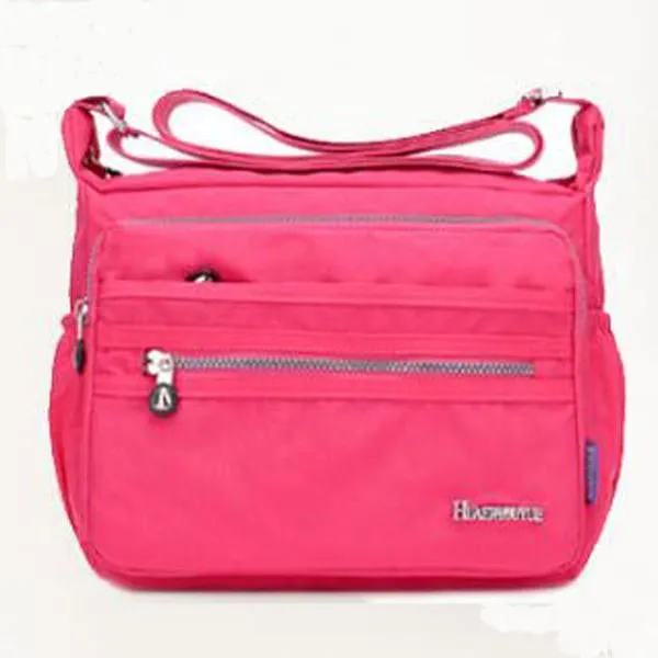 Nylon Waterproof Light Weight Crossbody Bag Shoulder Bag For Women