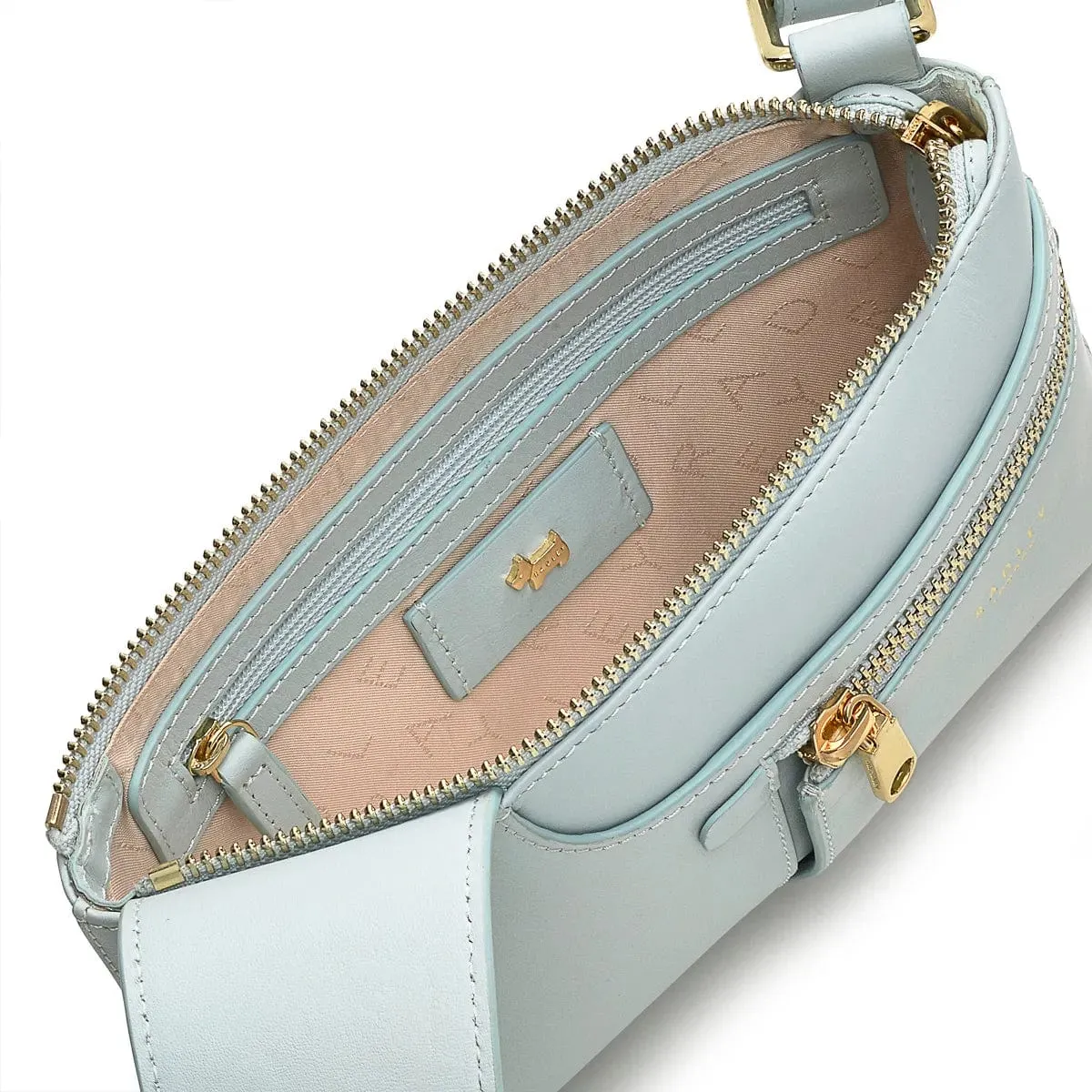 Radley Pockets Icon Mini Ziptop Crossbody in Seafoam