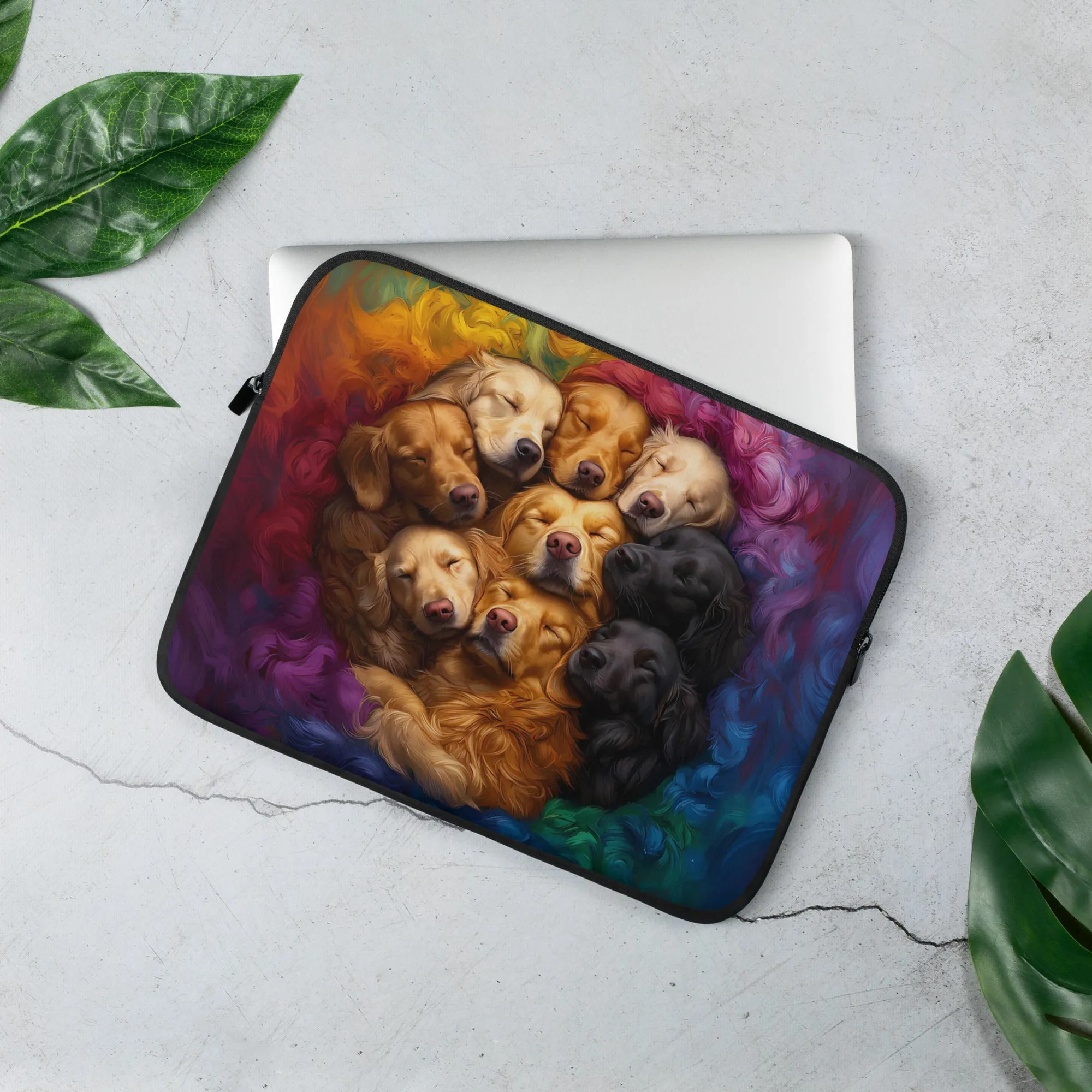 Rainbow Nest Laptop Sleeve