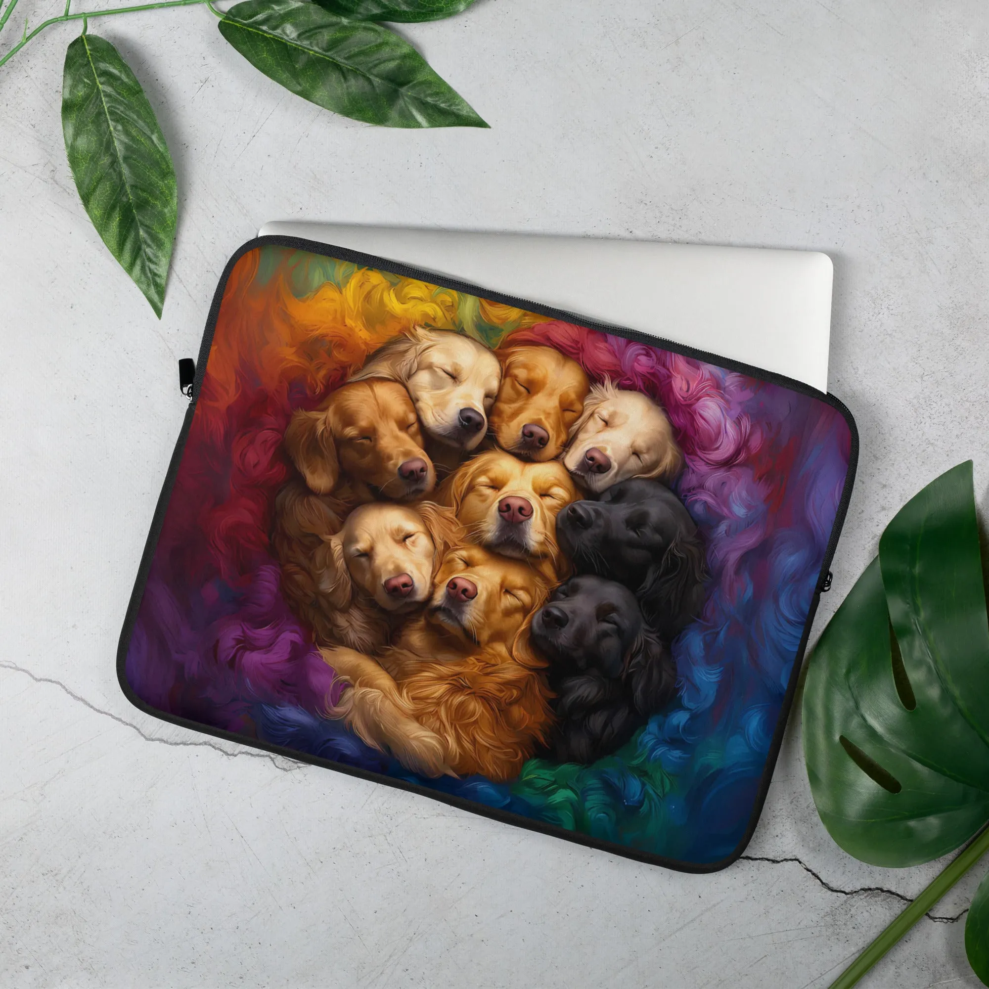Rainbow Nest Laptop Sleeve