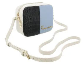 Roberto Cavalli Class Black/Light Blue/Whi Dolly Small Shoulder Bag