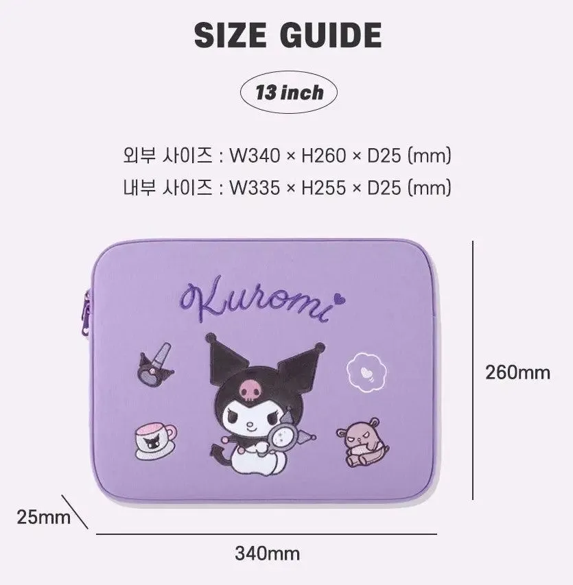 Sanrio Premium 13" Laptop Tablet Cover Case