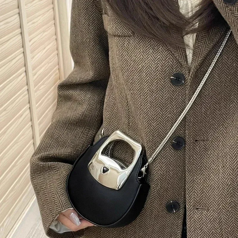 UAKISS  - Luxury Design Vintage Chic Mini Handbags Fashion Women Fairy Elegant Shoulder Bag Y2k Aesthetic All Match Ladies Crossbody Bags