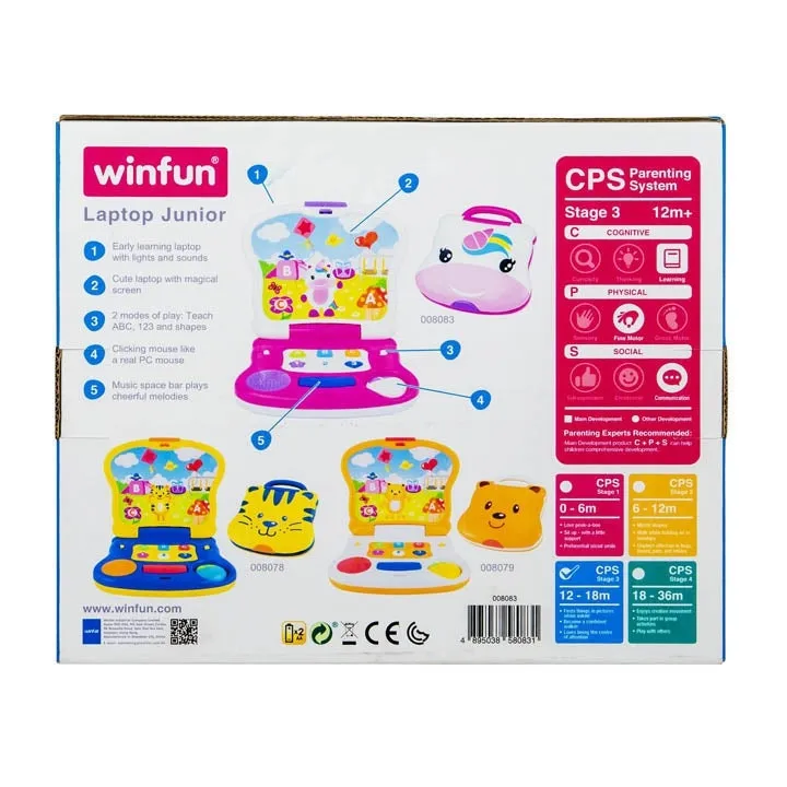 WinFun Laptop Junior - Unicorn
