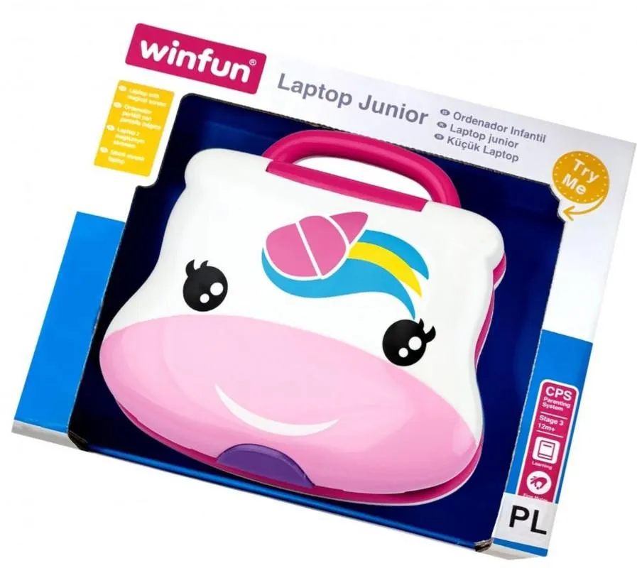WinFun Laptop Junior - Unicorn