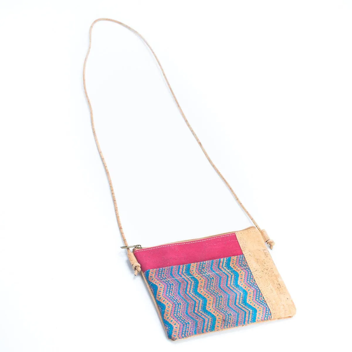 Women's Natural Cork Crossbody Bag  BAGP-224