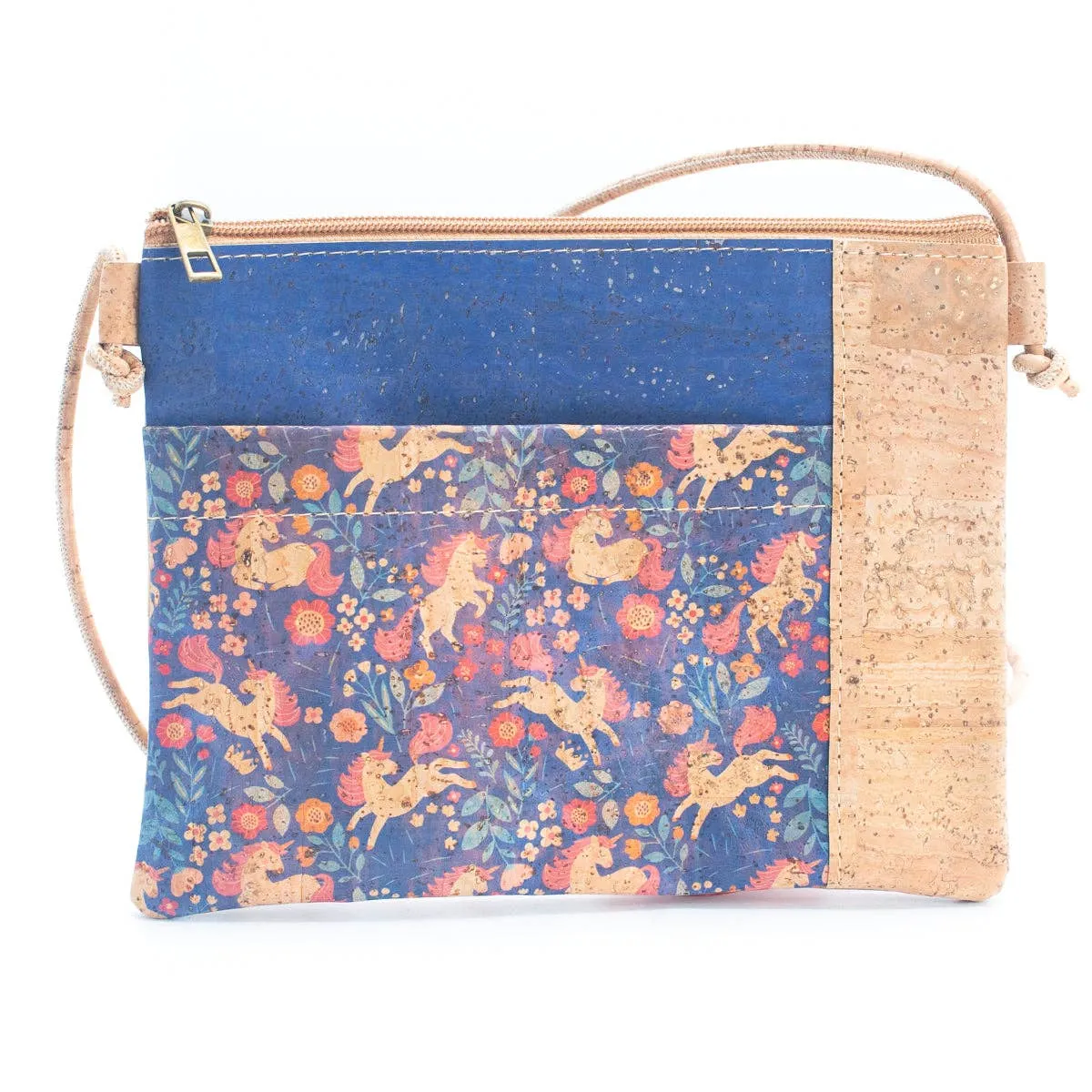 Women's Natural Cork Crossbody Bag  BAGP-224